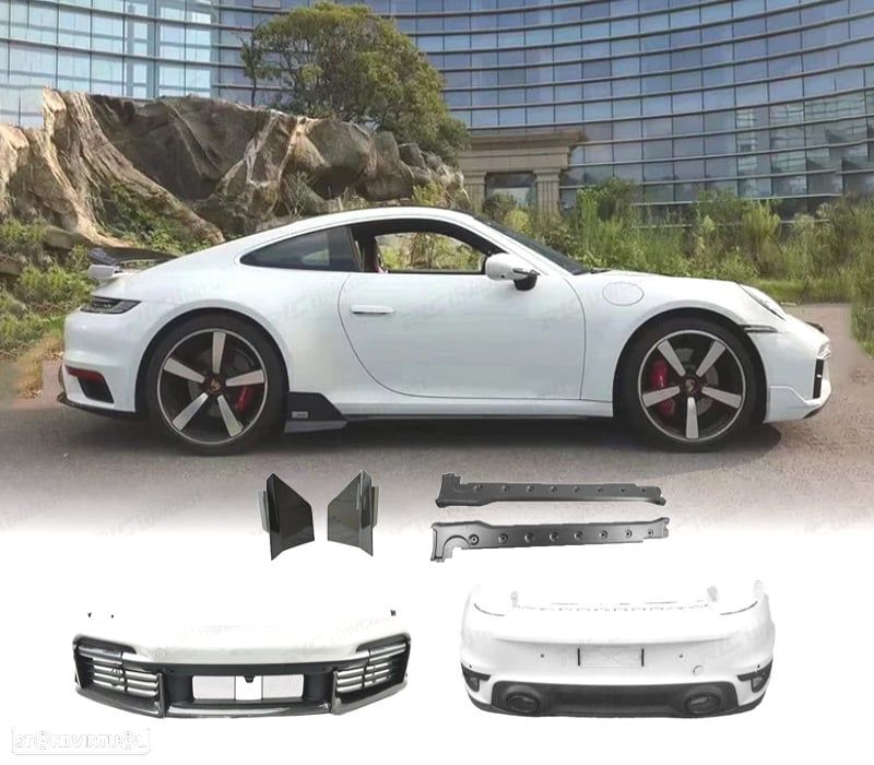 KIT CARROÇARIA PORSCHE 911 CARRERA 992 19-23 LOOK TURBO - 1