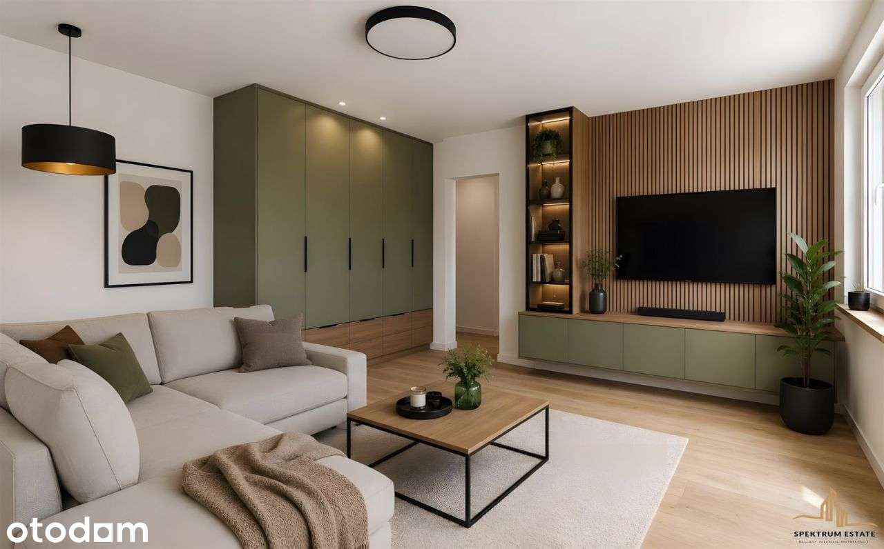4-pokojowe dwa balkony do wejścia