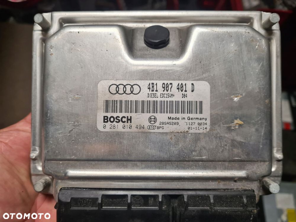 STEROWNIK SILNIKA AUDI A6 C5 2.5 TDI 4B1907401D - 1
