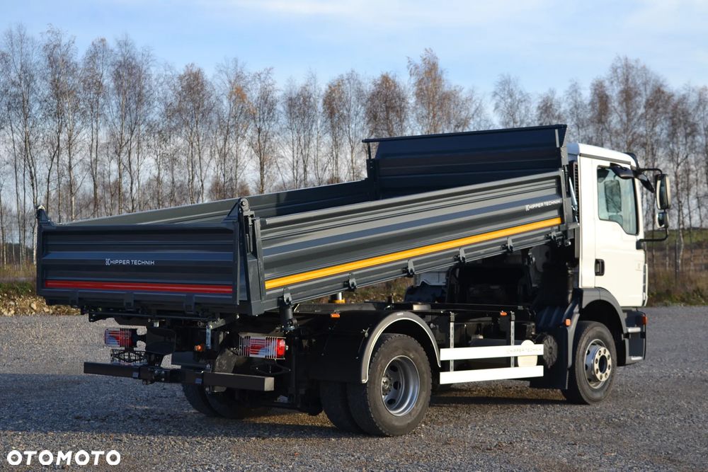 MAN TGM 15.250 15.290 Nowy 3-stronny WYWROT Kiper WYWROTKA Blokada mostu Manual Klima Ładowność 8760 - 8