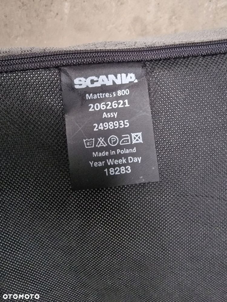 Łózko Górne Leżanka Materac Scania R S NTG NGS 2498935 2062621 - 8