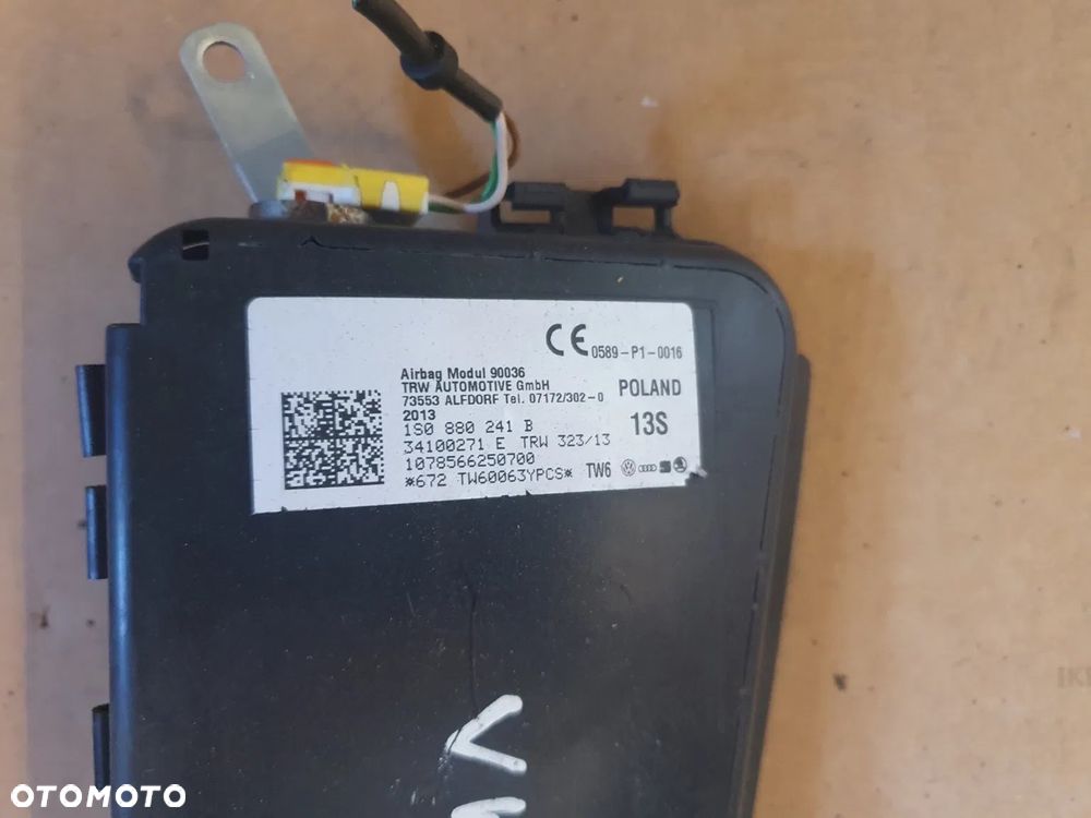 PODUSZKA FOTELA L/P VW UP MII 2 CITIGO - 3