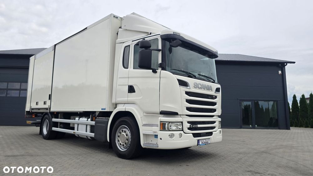 Scania G410 Euro 6  bez EGR 4x2 chłodnia full air kurierka rama do zabudowy import Szwajcaria piękny stan! - 30
