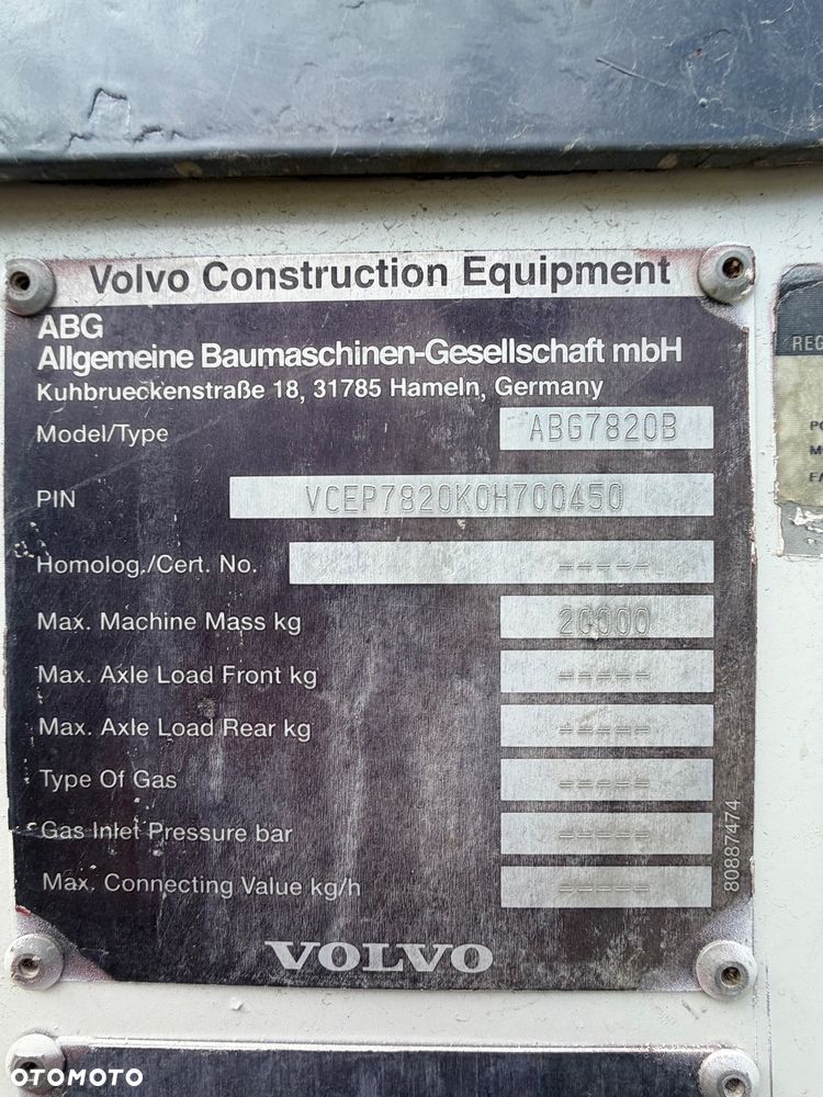 Volvo ABG7820B - 9