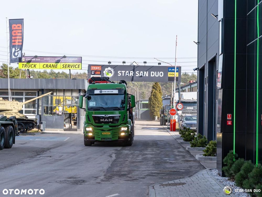 MAN TGS 35.500 8x4 Palfinger PK 135.002 TEC HDS Żuraw Wciagarka - 30