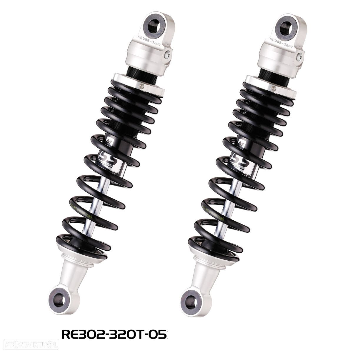 amortecedor traseiro yss yamaha	sr 400 / 500 - re302-320t-47-88 - 1