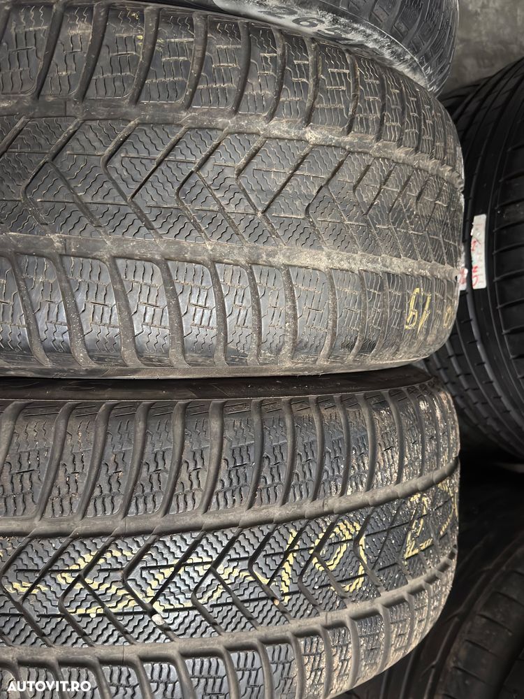 Vând 4 anvelope 265/50/19 Pirelli de iarnă cu runflat second - 3