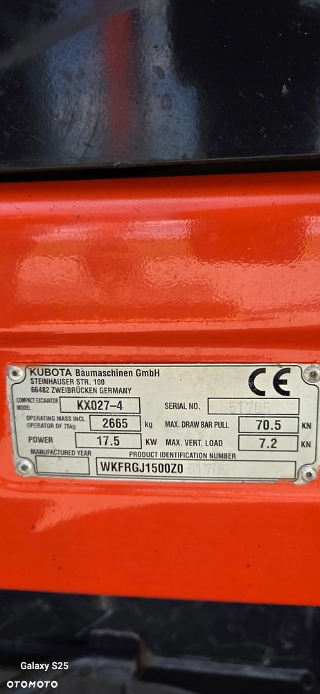 Kubota KX 27-4 - 8