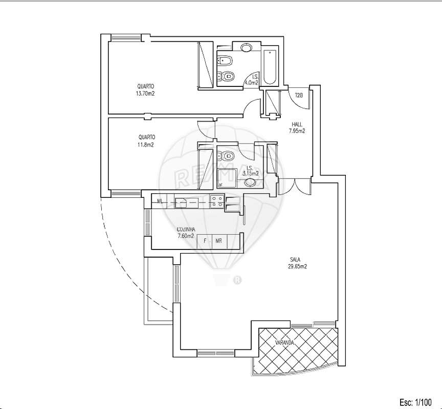 Apartamento T2 para venda - Grande imagem: 3/29