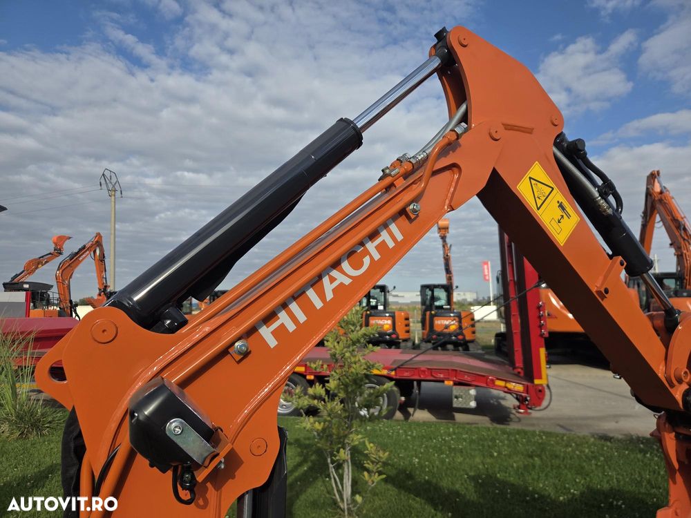Hitachi ZX10U-6, 1,3tone, adancime sapare 2m, ridica 750kg, senile extensibile, rotire in gabarit, lama nivelare, latime 0,78m, inst picon, CUPLA RAPIDA+3 CUPE NOI, produs in JAPONIA, posibilitate leasing 5 ani, 1 an garantie-PROMOTIE 19.500 Eur+Tva - 9
