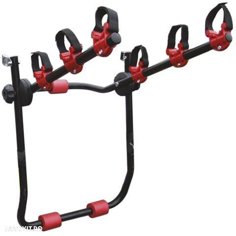 Suport bicicleta Streetwize pentru 3 biciclete cu prindere pe haion (Hatchback si Combi), capota spate (Sedan/Berlina), 4x4 - 4