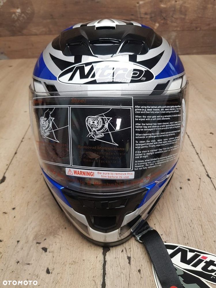 Kask motocyklowy Nitro Racing N510-V rozmiar M 58 - 4