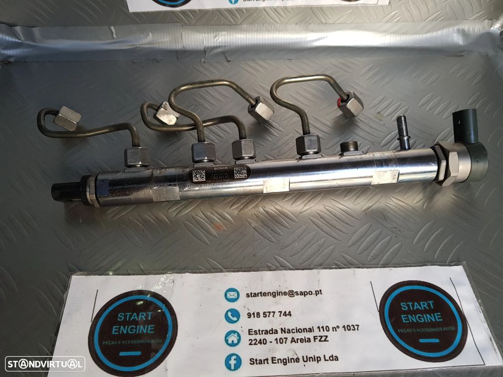Regua de injeção BMW 2.0D 184CV N47 520d 320d 120d 420d - 1