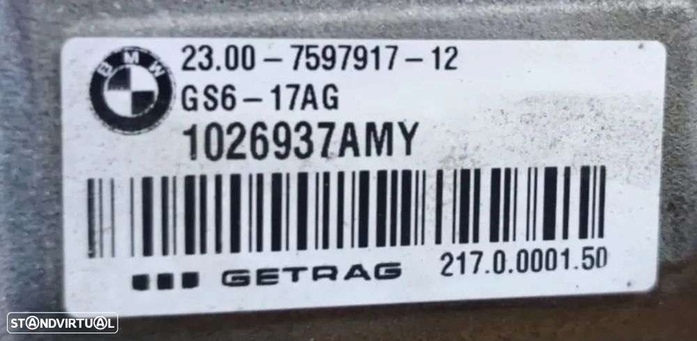 Caixa Velocidades Bmw 316i 320i F30 F31 Ref.AMY - 2