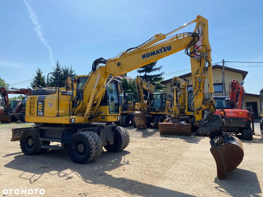Komatsu PW148 -8, 2015 ROK, KRÓTKI TYŁ, Z NIEMIEC, SERWISOWANA W KOMATSU - 9