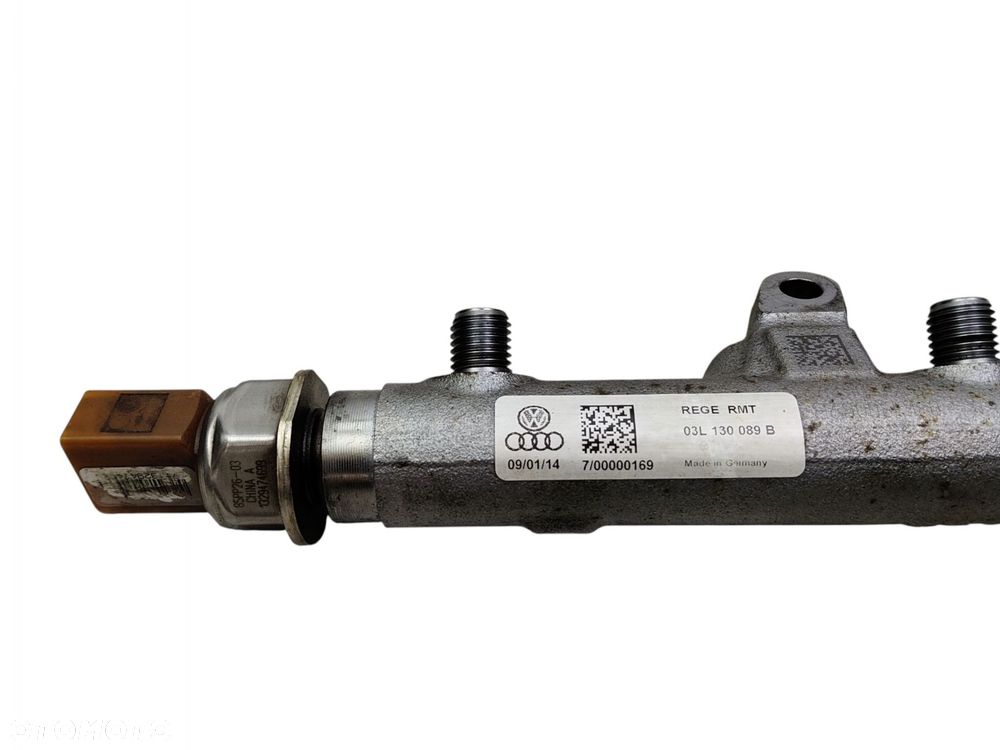 LISTWA WTRYSKOWA CZUJNIKI VW GOLF VI POLO V 6R 1.6 TDI CAY 03L130089B - 6