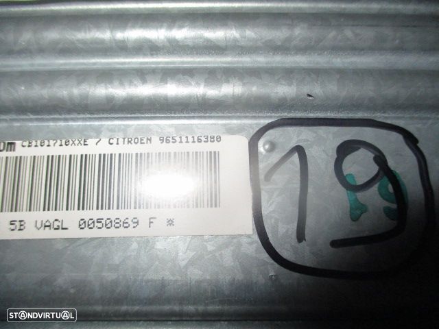 Kit Airbags 96509314ZE  9651116380  9658177080 603481900  96501412   CITROEN C5 2005 1.6HDI 110CV 5P BEGE PRETO - 8