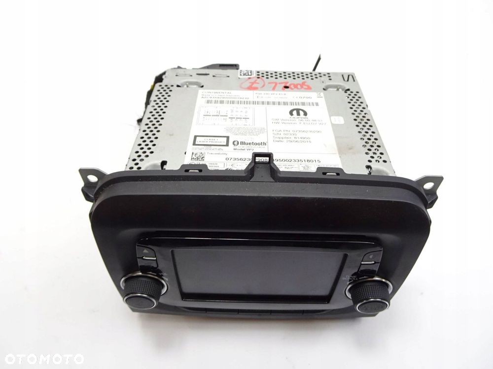 radio cd fiat 500l 10r036626 - 2