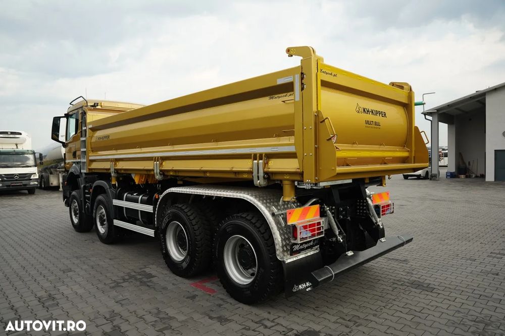 MAN TGS 41.480 / 8X6 / BASCULATOR 3 LATE / BORDMATIC / KH KIPPER / AUTOMAT / NOU / 2026 / - 13