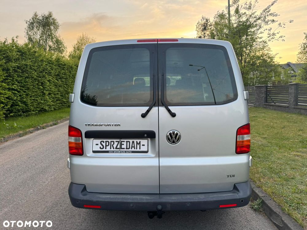 Volkswagen TRANSPORTER L2H1 Długi Klima Tempomat Furgon 3os. Rury Pdc Hak Serwis - 6