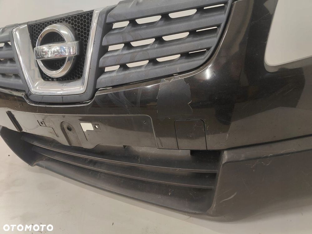 nissan qashqai j10 07-10 zderzak przÓd przedni uszkodzona atrapa/mocowanie - 2