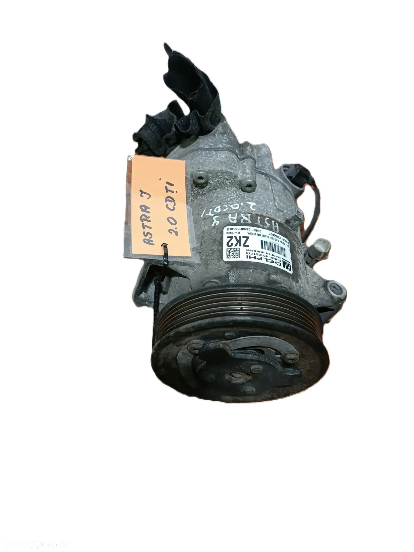 OPEL ASTRA J 09-19 2,0 CDTI kompresor sprężarka klimatyzacji DELPHI  401351739 * - 1