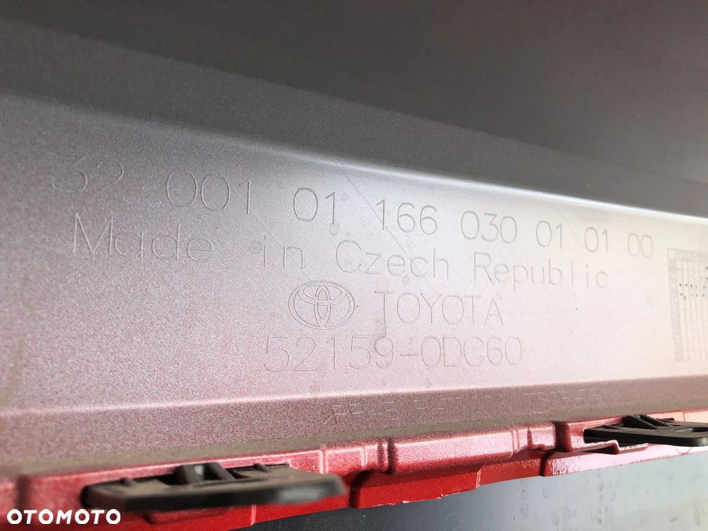 TOYOTA YARIS 4 IV 2020- zderzak tylny tył SPOILER HOKEJ DOKŁADKA - 10