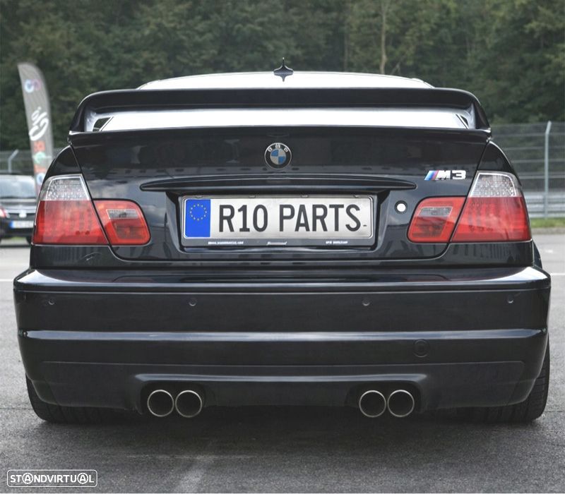 AILERON TWIN SPOILER BMW E46 98-05 LOOK M3 GT - 2