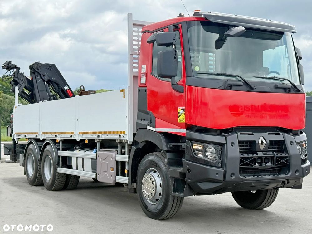 Renault C 430 * SKRZYNIA 7,05 m * HIAB X-HIDUO 188 ES-4 + PILOT/ 6x4 - 3