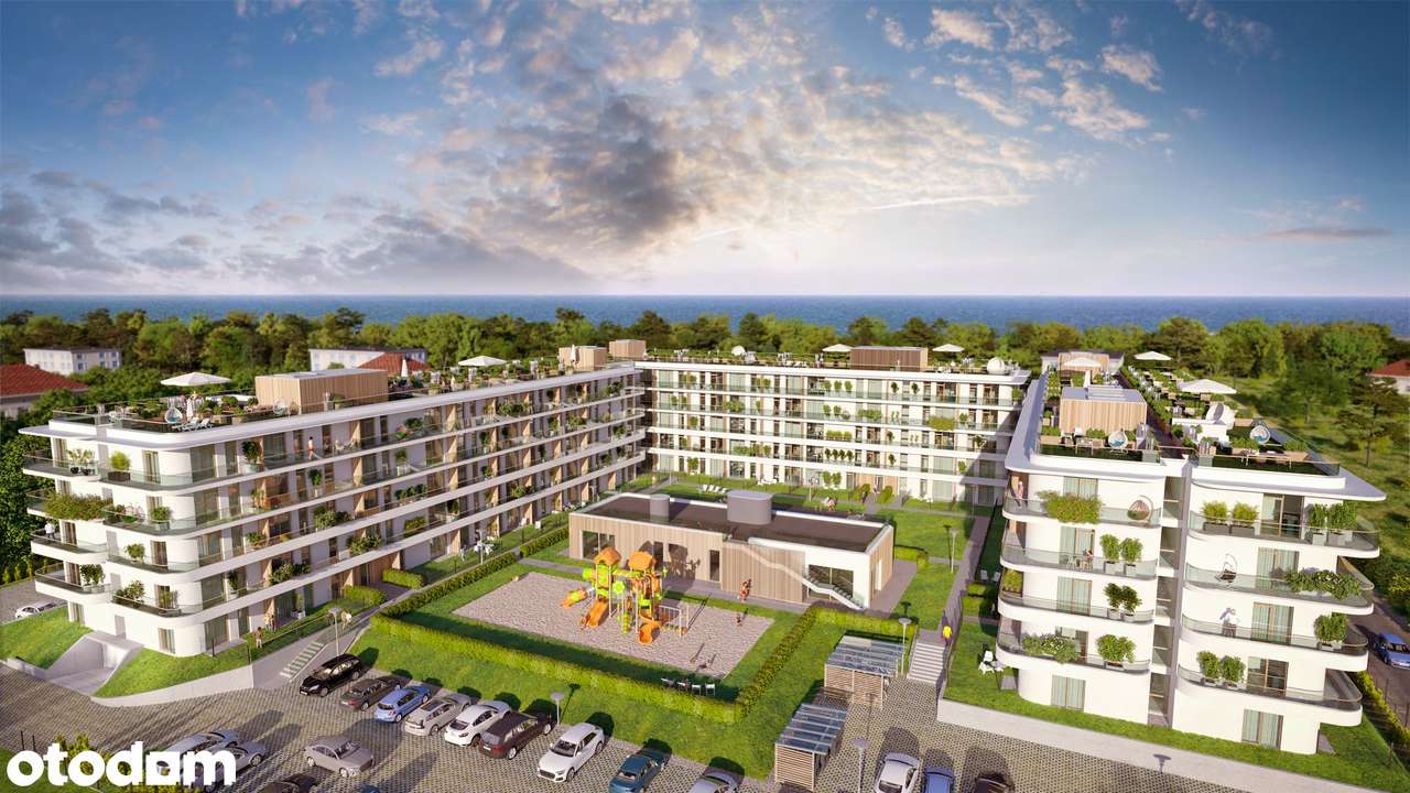 Okazja ! Apartament 150m od morza , parter, ogródek 44m2