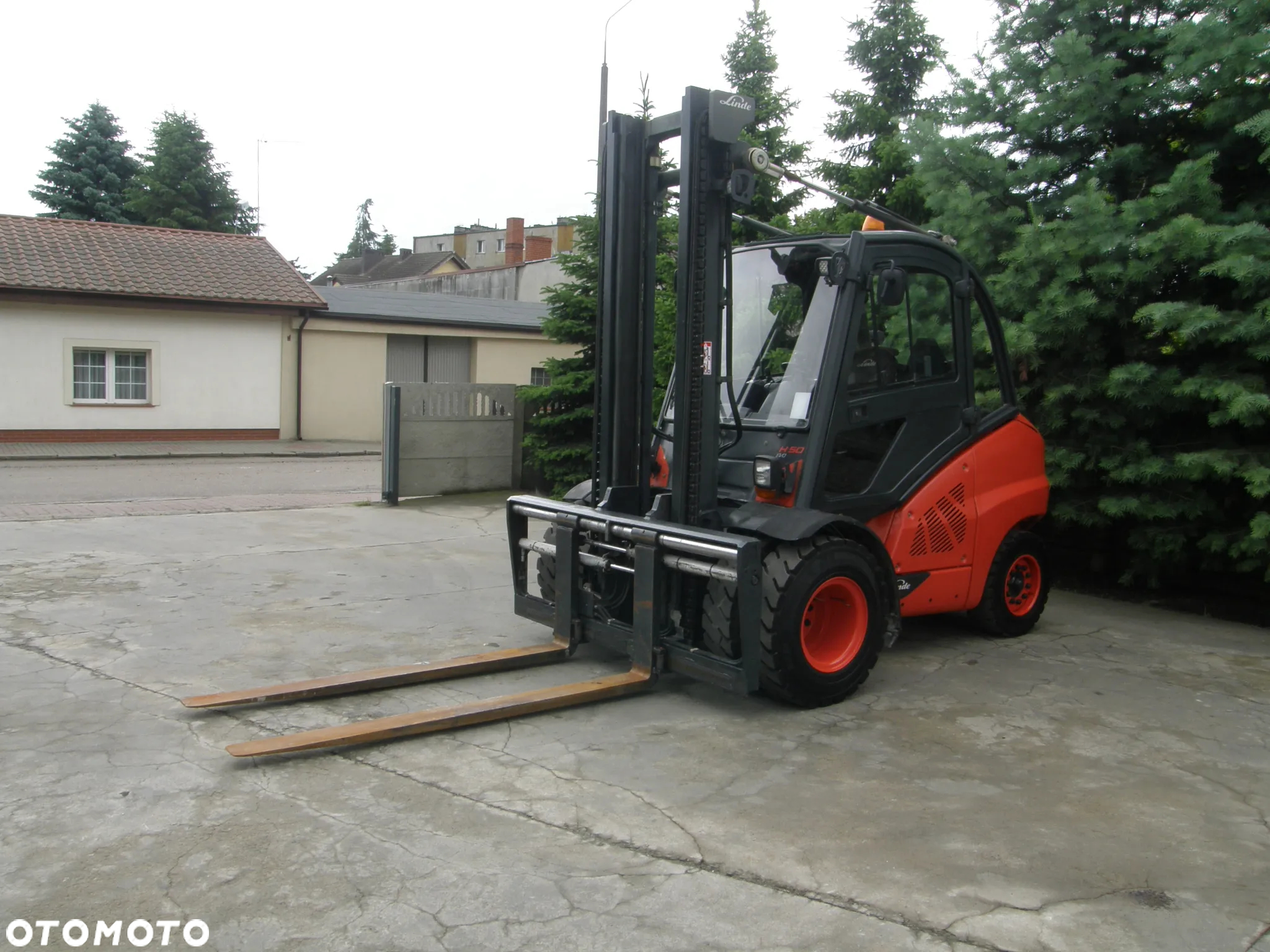 Linde H50D-02 2015rok kabina pozycjoner przesuw - 7