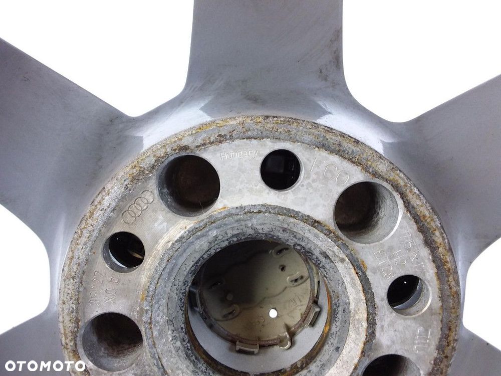 AUDI A6 C6 FELGA ALUMINIOWA 5X112 7.5JX17 ET 28 8T0601025B - 6