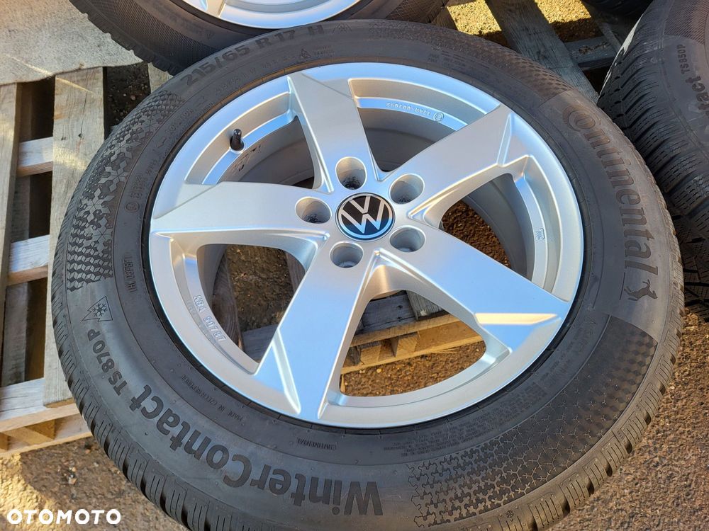 [K333] Koła zimowe 17 Cali 5x112 + Opony 215/65/17 8mm VW TIGUAN 23r - 3