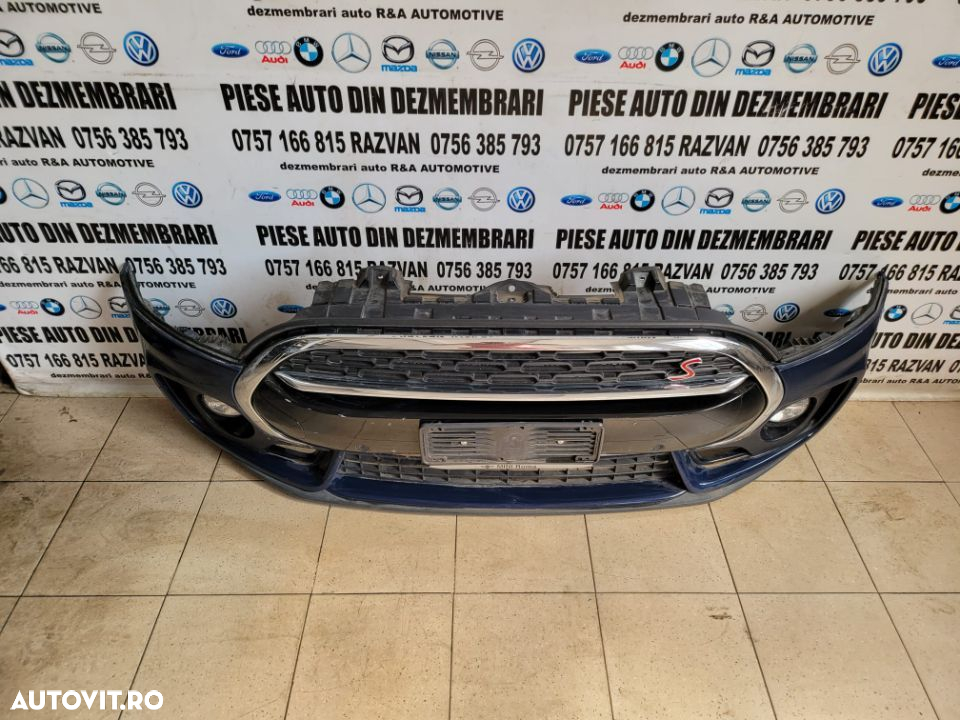Bara Fata Completa Cu Proiectoare Led Mini Clubman F54 S An 2015-2019 Intacta - 4