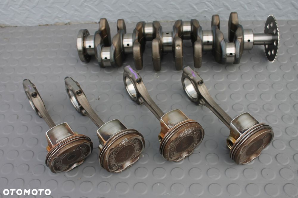 wał korbowy tłoki blok dół toyota verso avensis t27 1.8 valvematic 09-18 - 3