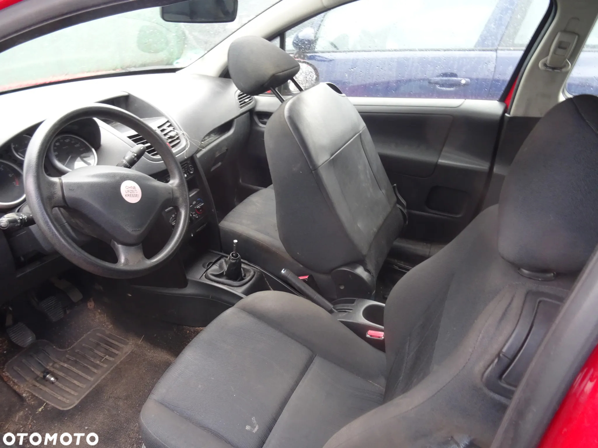 Peugeot 207 1.4 8v benzyna 2007 lakier(KKNB) na części drzwi klapa maska zderzak - 7