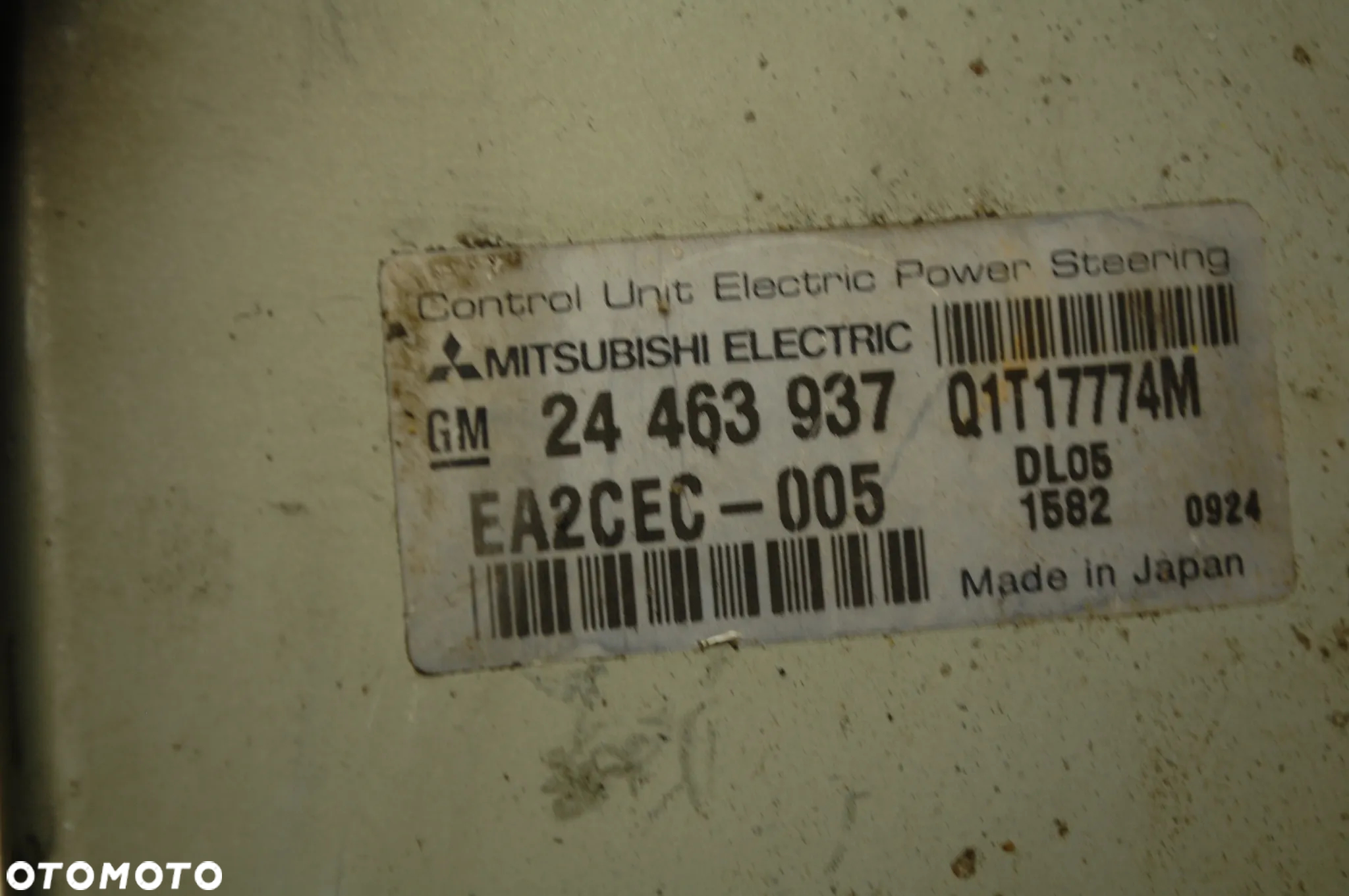 STEROWNIK MODUŁ WSPOMAGANIA 24463937 OPEL CORSA C AGILA - 4