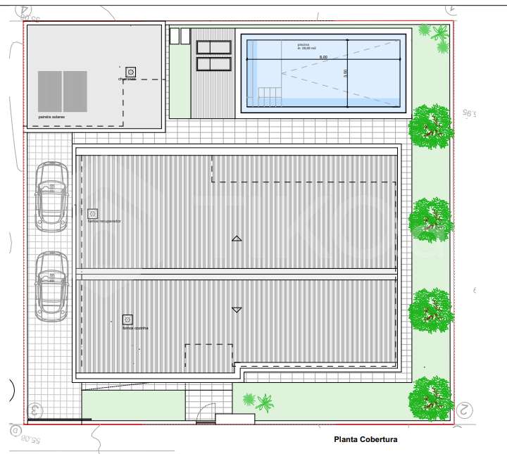 Moradia Térrea T4 Contemporânea na Qta. do Anjo com Piscina e Garagem - Grande imagem: 5/5