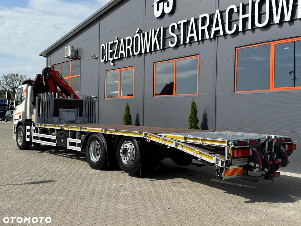 DAF DAF CF 75.310 / E5 / 6x2 / laweta + żuraw PALFINGER PK 18002 EH / platforma , pomoc drogowa , skrzynia - 6