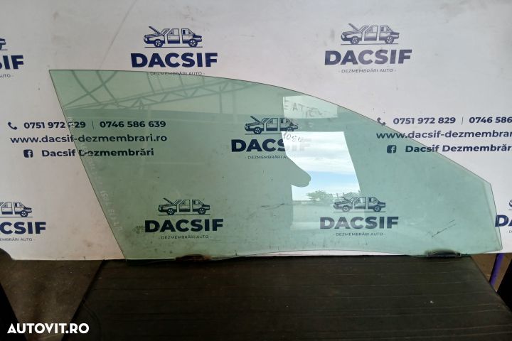 Geam usa fata dreapta 43R-001025 43R-001025 Seat Exeo 1 [2009 - 2012] - 1