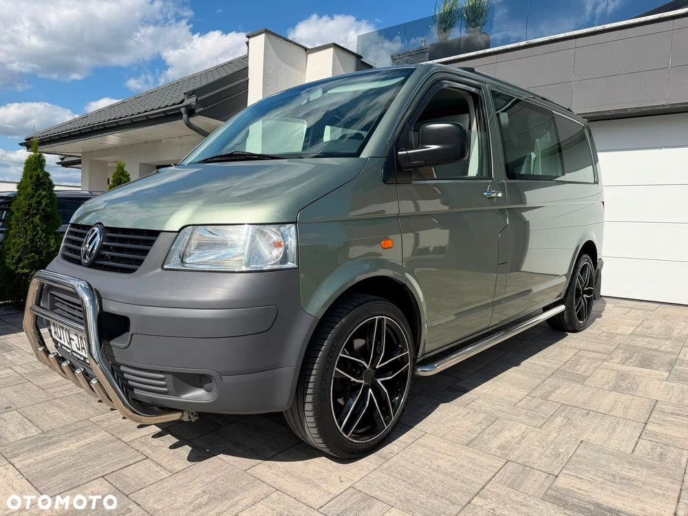 Volkswagen TRANSPORTER T5 1.9TDI Klima Elektryka Duża Navi Rury Brygadówka Dubel Kabina Klapa Hak - 34