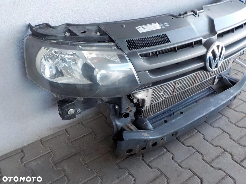 VW T5 LIFT KOMPLETNY PRZÓD MASKA ZDERZAK BŁOTNIKI PAS PRZEDNI - 12