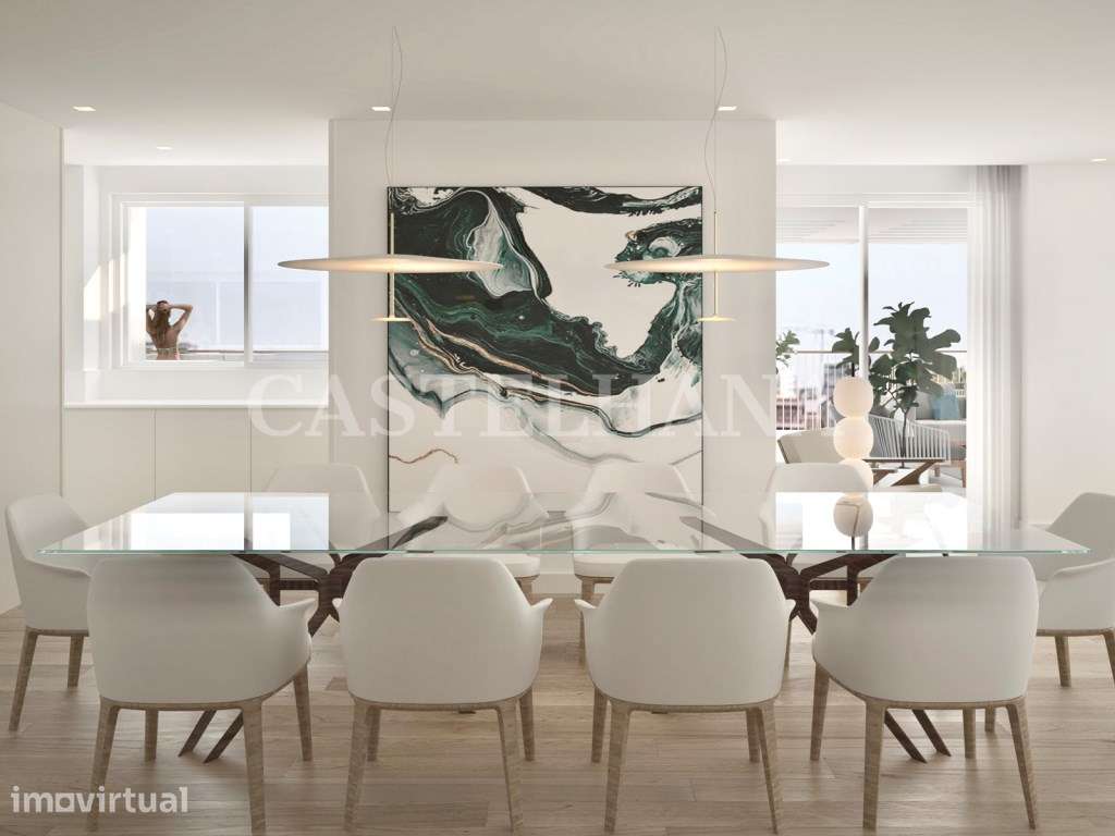 Apartamento T1 com varanda em novo empreendimento em Matosinhos - Grande imagem: 5/108