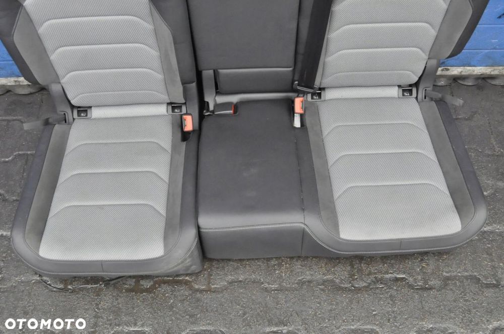 VW TIGUAN R-LINE FOTELE KOMPLET FOTELI ALCANTARA - 10