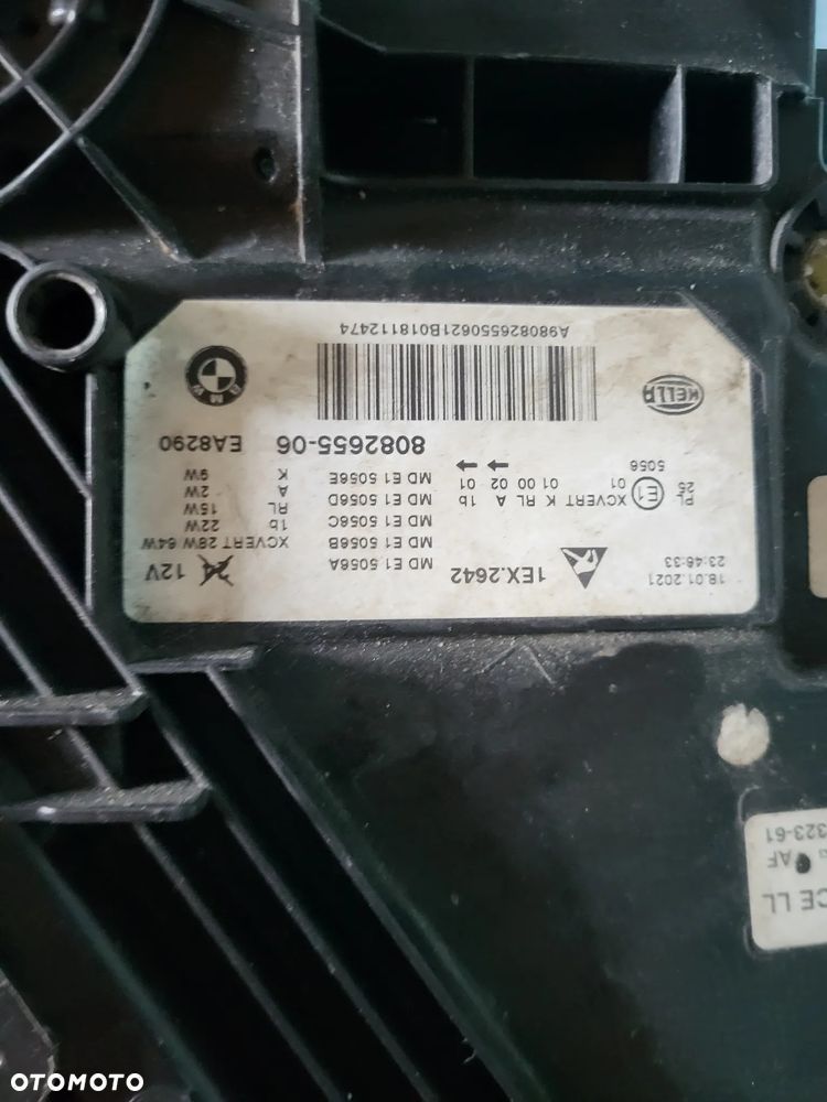 Lampa Lewa Przód BMW 5 G30 G31 LCI Lift Adaptive LED 8082655 EU Goła - 7