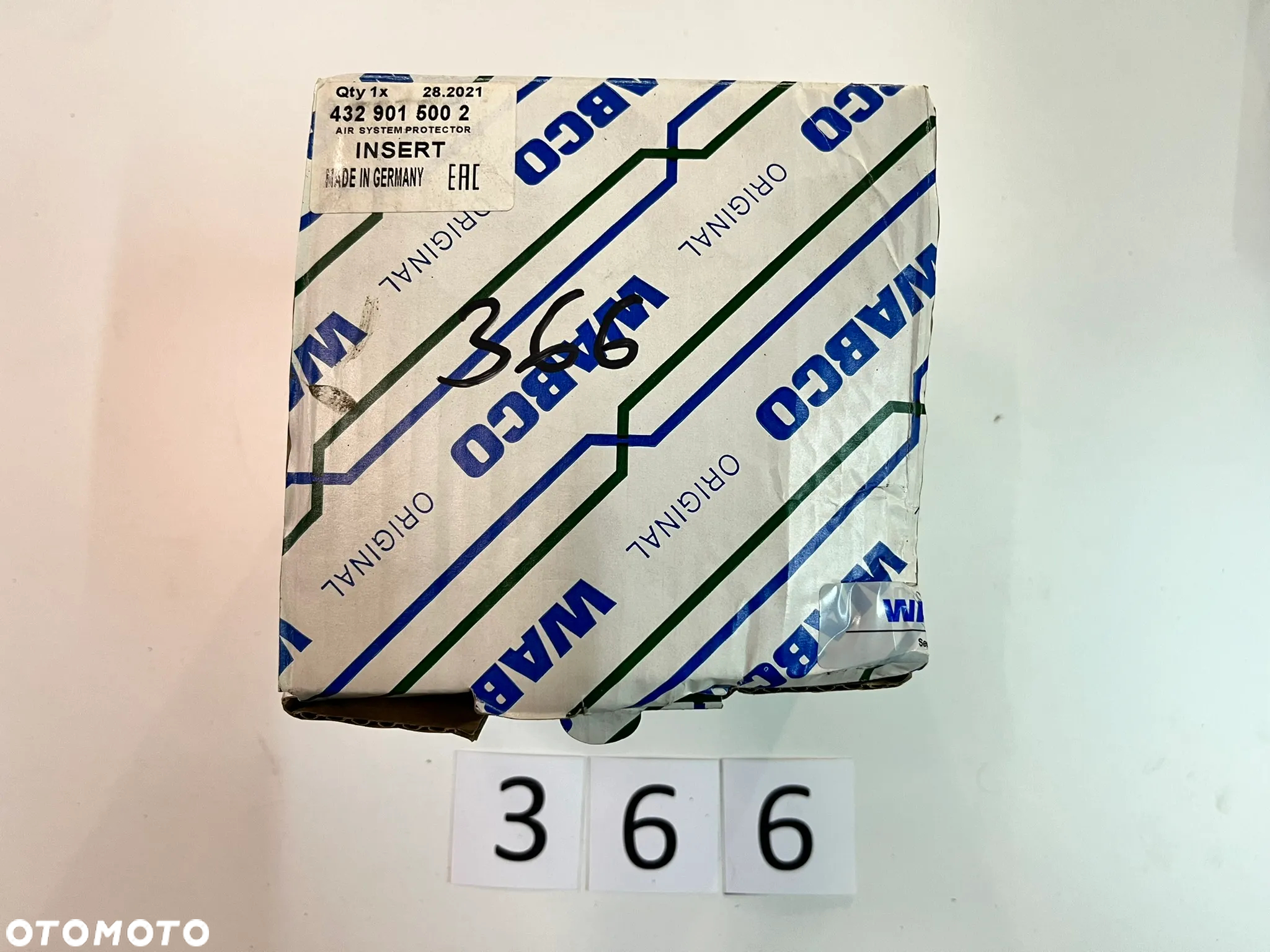 Wkład, filtr osuszacza powietrza WABCO 4329015002, Volvo FM, FMX, FH, Renault C-Serie - 5