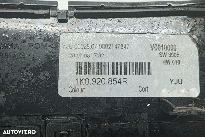 Ceasuri bord 1k0920854r Volkswagen VW Golf 5  [din 2003 pana  2009] seria - 7