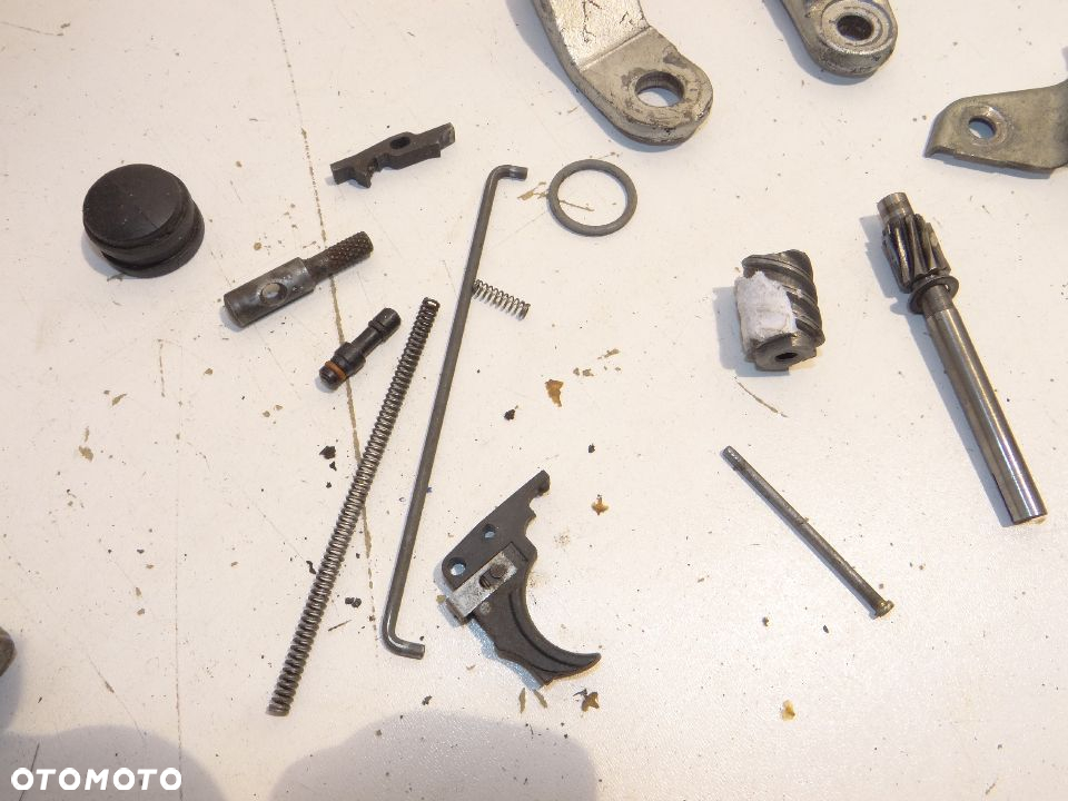 Suzuki TS 80 czacha owiewka przód boczek kosz sprzęgła podnóżki - 10