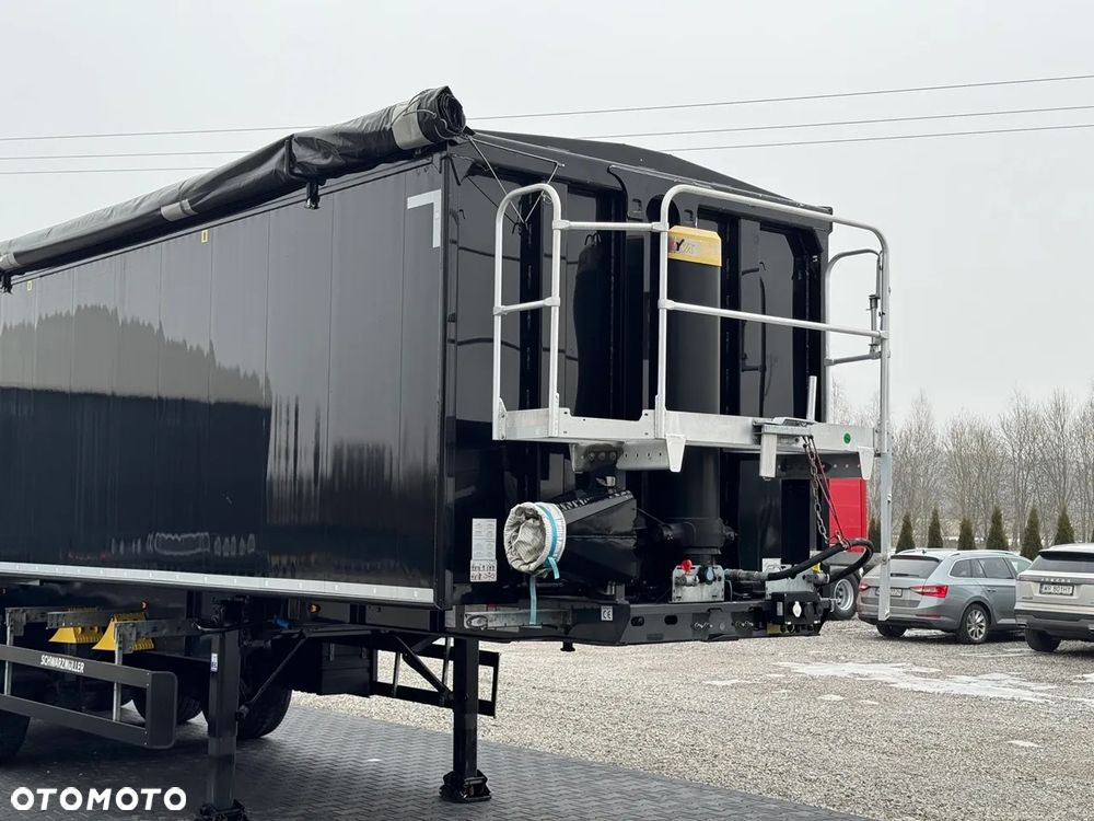 Schwarzmuller SK/ WAGA 6000 kg / 50 m3 / KLAPO-DRZWI / PODNOSZONA OŚ  / IDEALNY STAN - 6