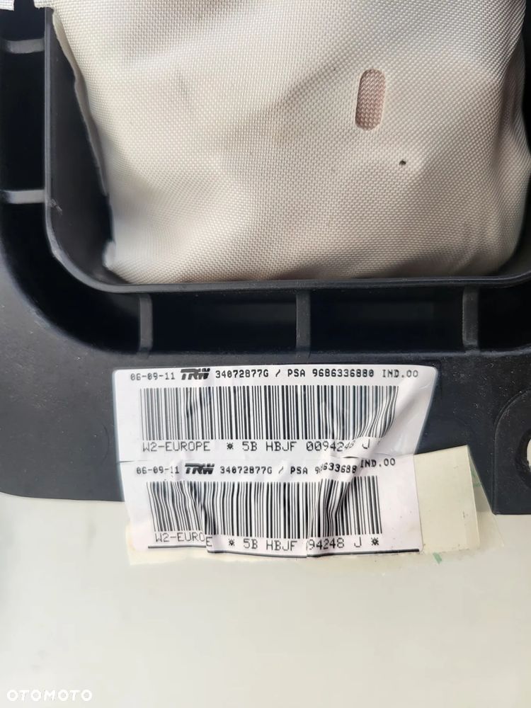 Poduszki powietrzne napinacze Peugeot 508 I - 5